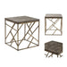 Wyndham Square Mango Wood End Table Crestview Collection