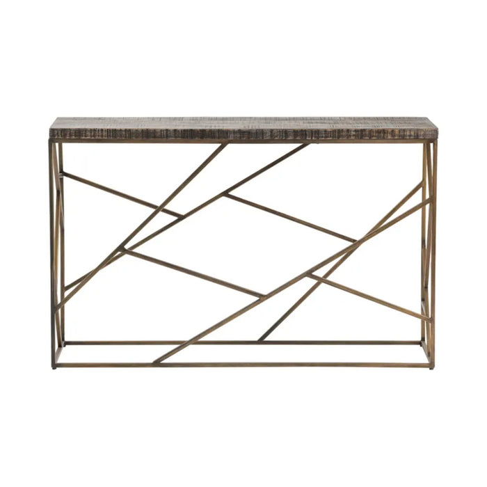 Wyndham Bengal Manor Wood Console Table Crestview Collection