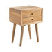 Rigley Square 2-Drawer Wood End Table Crestview Collection