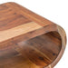 Infinity Unique Acacia Wood Rustic Coffee Table Crestview Collection