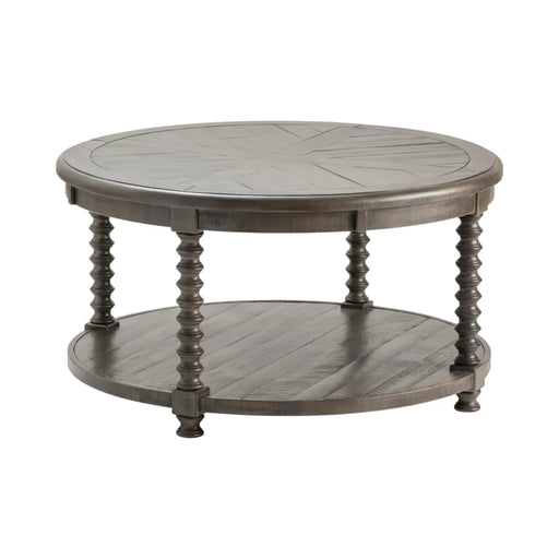 Charleston Rustic Turned Leg Coffee Table Crestview Collection