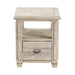 Pembroke Plantation 1-Drawer Wood End Table Crestview Collection