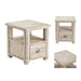 Pembroke Plantation 1-Drawer Wood End Table Crestview Collection