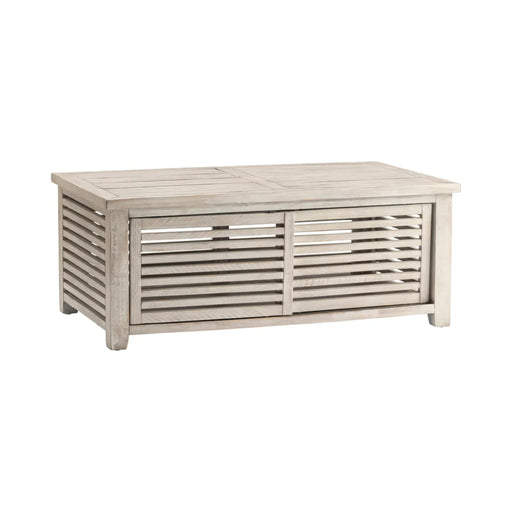 Pembroke Plantation Wood Rustic Coffee Table Crestview Collection