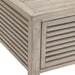 Pembroke Plantation Wood Rustic Coffee Table Crestview Collection