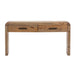 Pleasant Wood Waterfall Rustic Console Table Crestview Collection