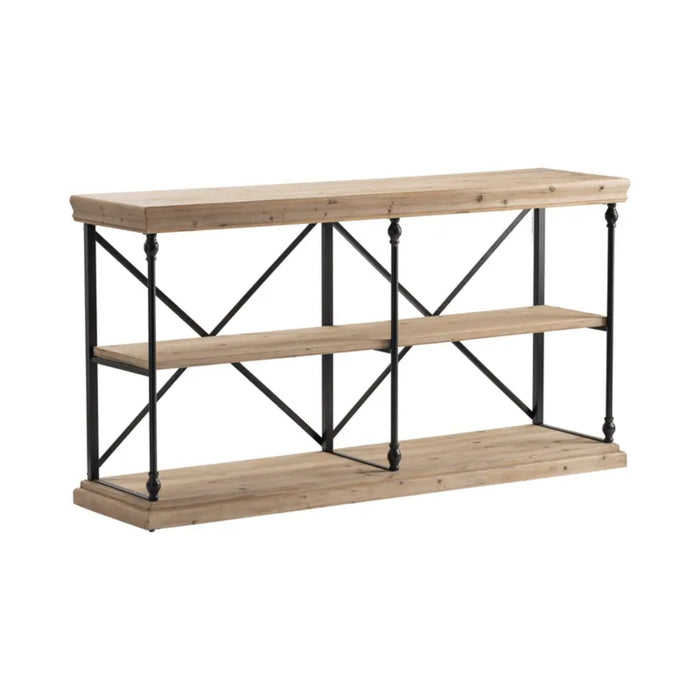 La Salle Wood Rustic Console Table Crestview Collection