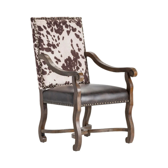 Mesquite Ranch Wood Rustic Accent Armchair Crestview Collection