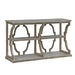 Stockton Rustic Wood 3-Shelf Console Table Crestview Collection