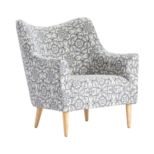 Huntington Fabric Upholstered Accent Armchair Crestview Collection