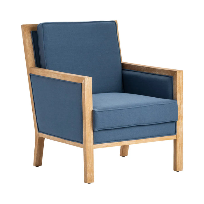 Largo Modern Fabric Upholstered Accent Armchair Crestview Collection