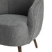 Logan Modern Upholstered Accent Armchair Crestview Collection