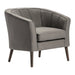 Troy Modern Upholstered Accent Armchair Crestview Collection