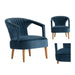 Pearson Modern Upholstered Velvet Accent Armchair Crestview Collection