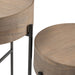 Normandy Nesting Wood Accent Table Set Crestview Collection