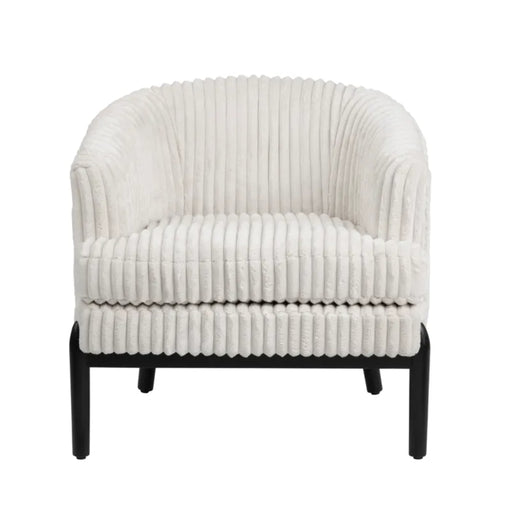 Mily Modern Fabric Upholstered Accent Armchair Crestview Collection