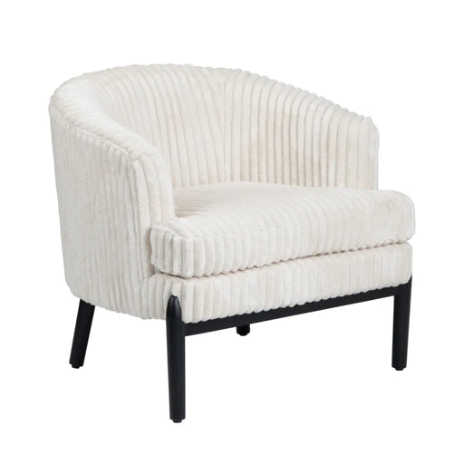 Mily Modern Fabric Upholstered Accent Armchair Crestview Collection