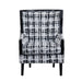 Kimble Modern Fabric Accent Armchair Crestview Collection