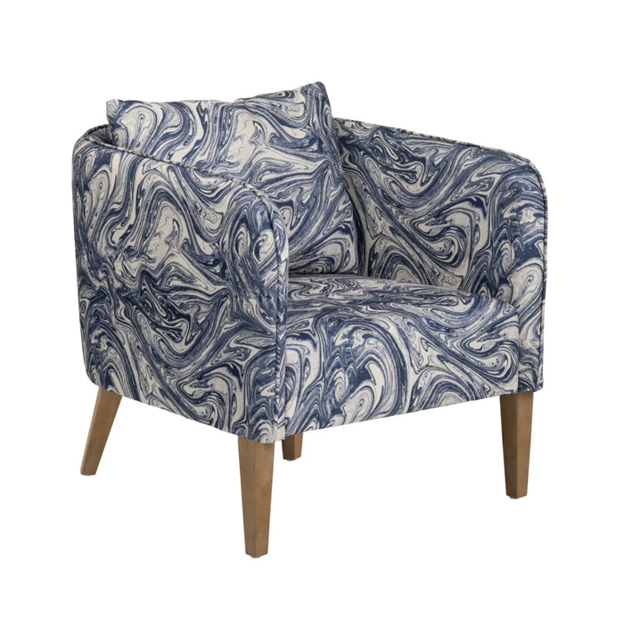 Leary Modern Upholstered Accent Armchair Crestview Collection