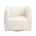 Maddison Swivel Modern Fabric Accent Armchair Crestview Collection