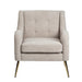 Lanna Modern Upholstered Fabric Accent Armchair Crestview Collection