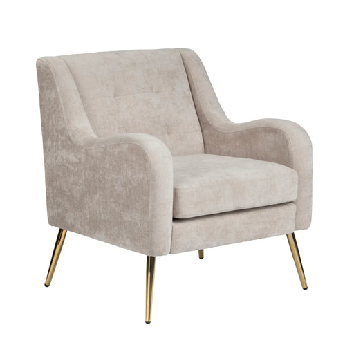 Lanna Modern Upholstered Fabric Accent Armchair Crestview Collection