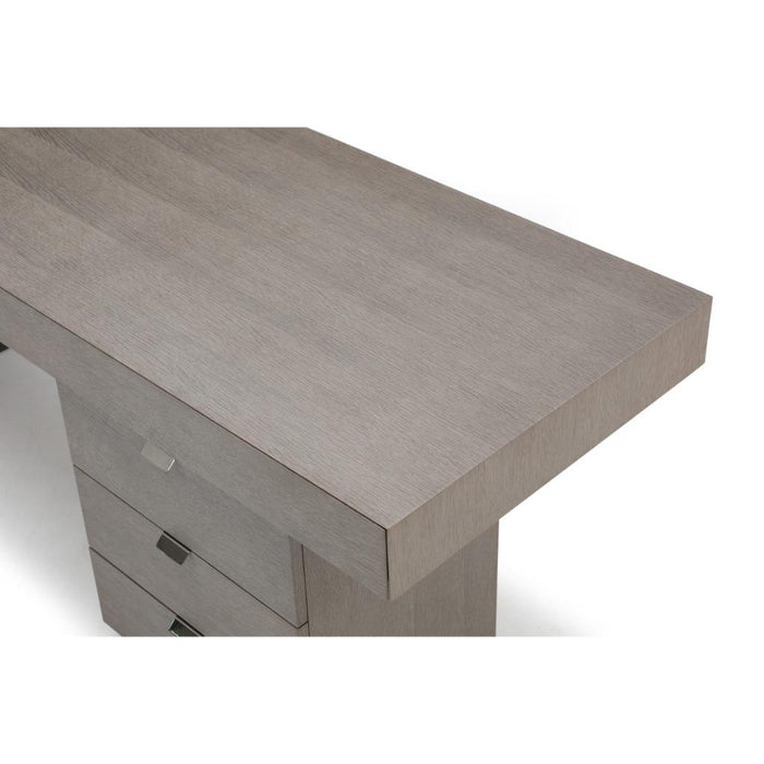 Whiteline Modern Alma Grey Office Desk