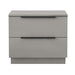 Whiteline Modern Damien High Gloss Wood Nightstand