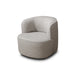 Whiteline Modern Denn Upholstered Fabric Accent Chair