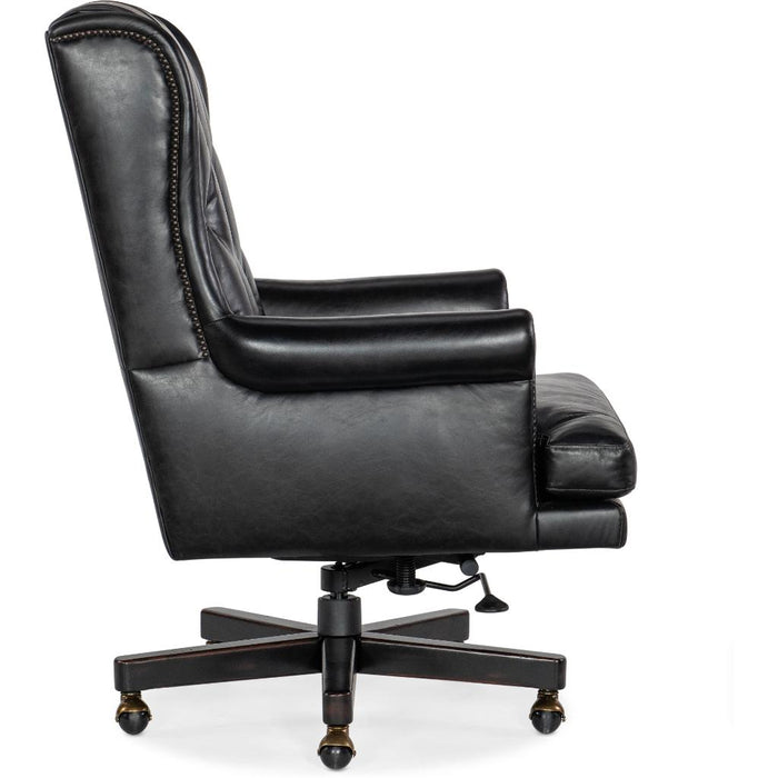 Hooker Furniture Leather Office Chair Charleston Executive Swivel Tilt EC110-099