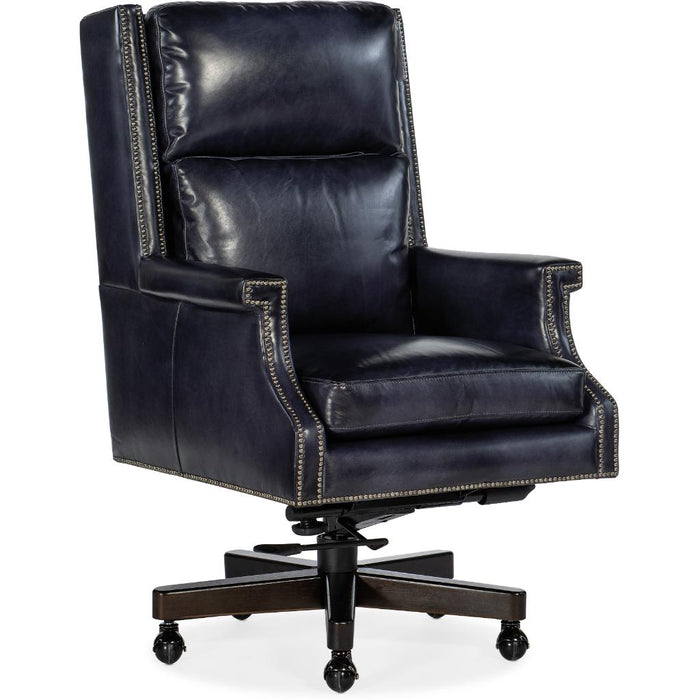 Beckett Executive Swivel Tilt Leather Home Office Chair by Hooker Furniture