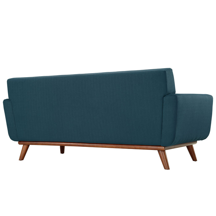 Modway Engage Upholstered Modern Fabric Loveseat