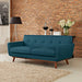 Modway Engage Upholstered Modern Fabric Loveseat