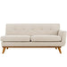 Modway Engage Right-Arm Upholstered Fabric Loveseat