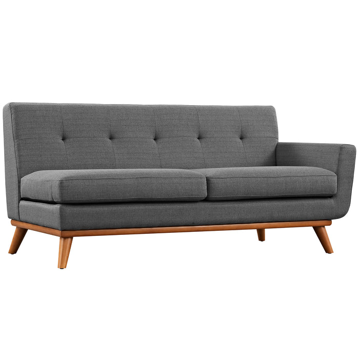 Modway Engage Right-Arm Upholstered Fabric Loveseat