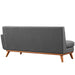 Modway Engage Right-Arm Upholstered Fabric Loveseat