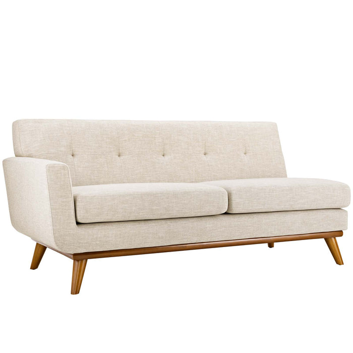 Modway Engage Left-Arm Upholstered Fabric Loveseat