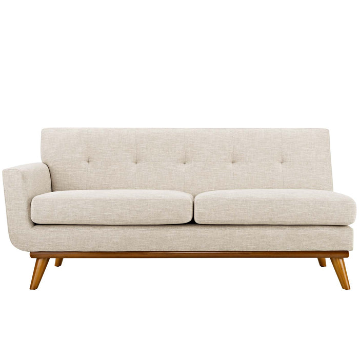 Modway Engage Left-Arm Upholstered Fabric Loveseat