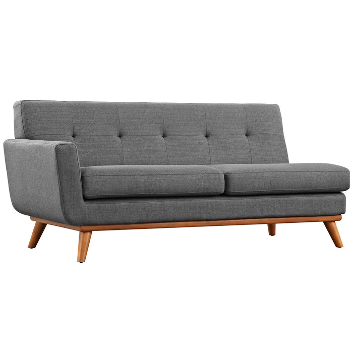 Modway Engage Left-Arm Upholstered Fabric Loveseat