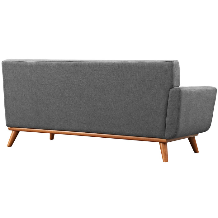 Modway Engage Left-Arm Upholstered Fabric Loveseat