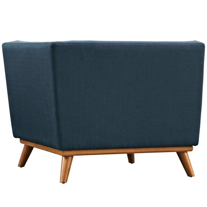 Modway Engage Upholstered Modern Fabric Corner Chair