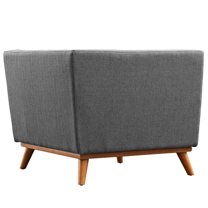 Modway Engage Upholstered Modern Fabric Corner Chair