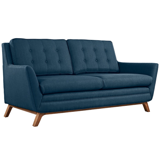 Modway  Beguile Upholstered Fabric Modern Loveseat 