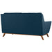 Modway  Beguile Upholstered Fabric Modern Loveseat 