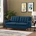 Modway  Beguile Upholstered Fabric Modern Loveseat 