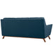 Modway Beguile Upholstered Mid-Century Fabric Sofa