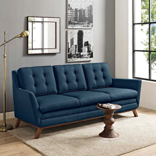 Modway Beguile Upholstered Mid-Century Fabric Sofa