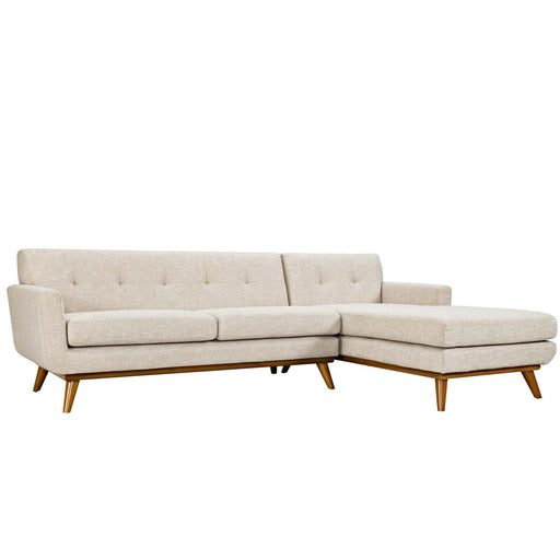 Modway Engage Right-Facing Fabric Sectional Sofa