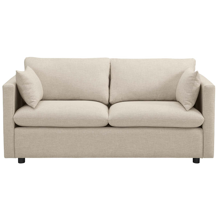 Modway Activate Upholstered Modern Fabric Sofa