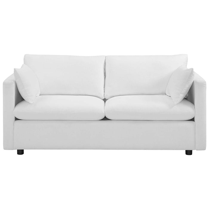 Modway Activate Upholstered Modern Fabric Sofa